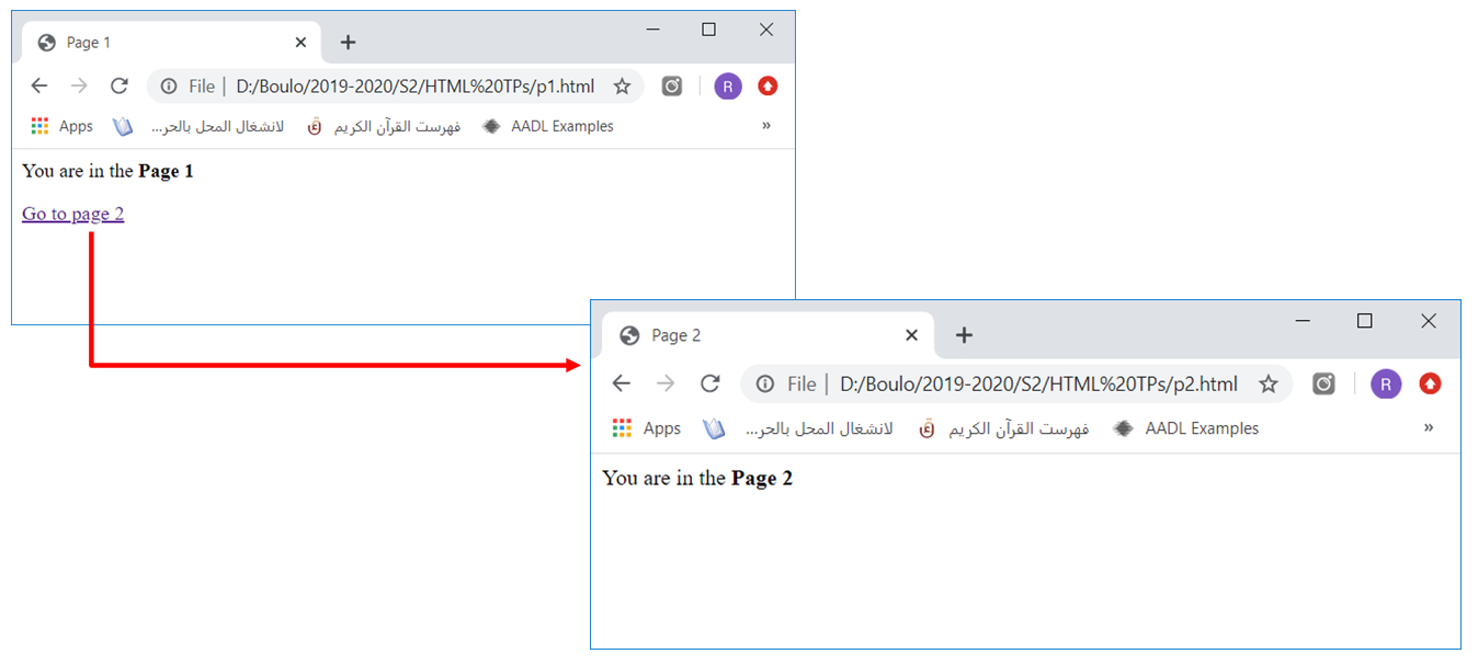 link example