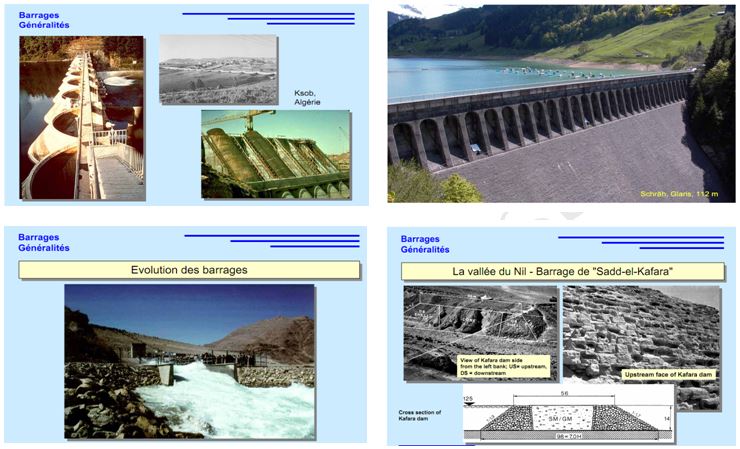 Généralités : Historique et Statistiques des barrages 