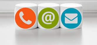 les moyens de contact avec l'enseignant via email, par téléphone ou au bureau